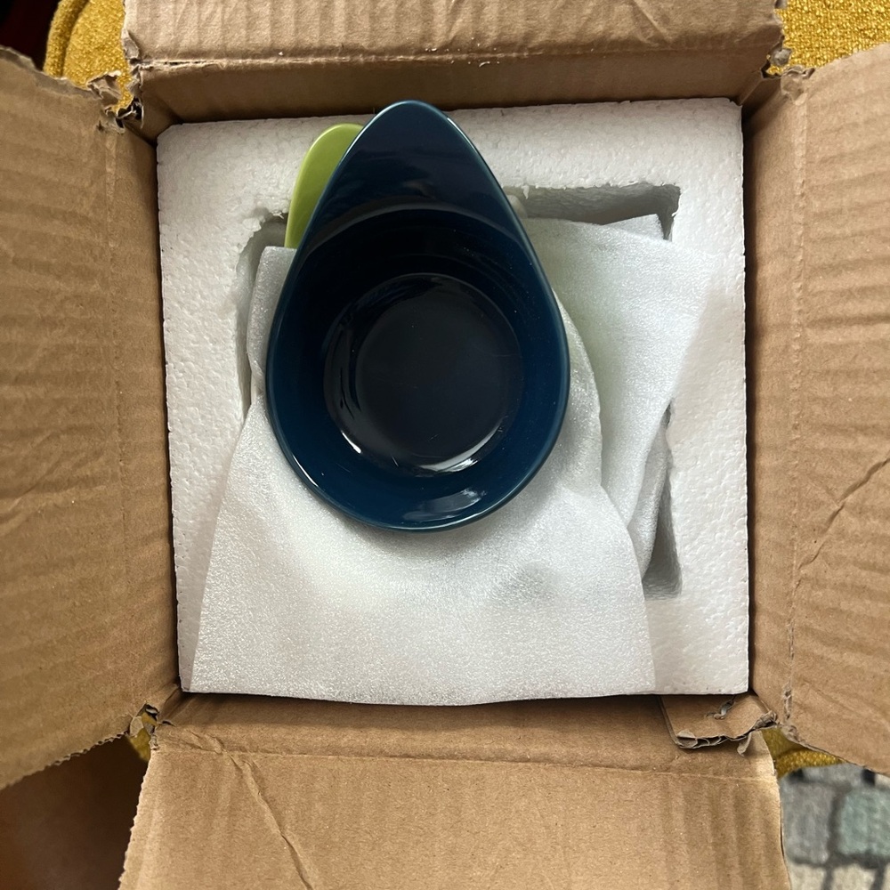 BNIB Multi-Color Porcelain Dipping Dish Set - Picture 2 of 5